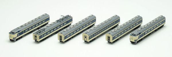 1/150 国鉄 583系 特急電車 クハネ581 基本6両セット TOMIX 1/150