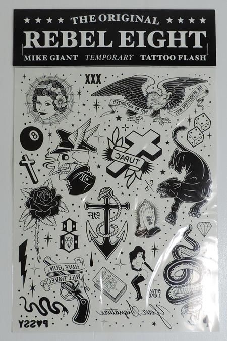MIKE GIANT ポスター マイクジャイアント REBEL8 TATTOO