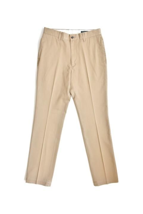 BARNSTORMER（バーンストーマー） ノータックドレスチノパンツ カーキ
