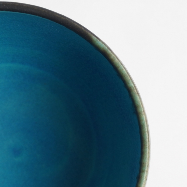 大嶺實清氏作青彩陶板47㎝