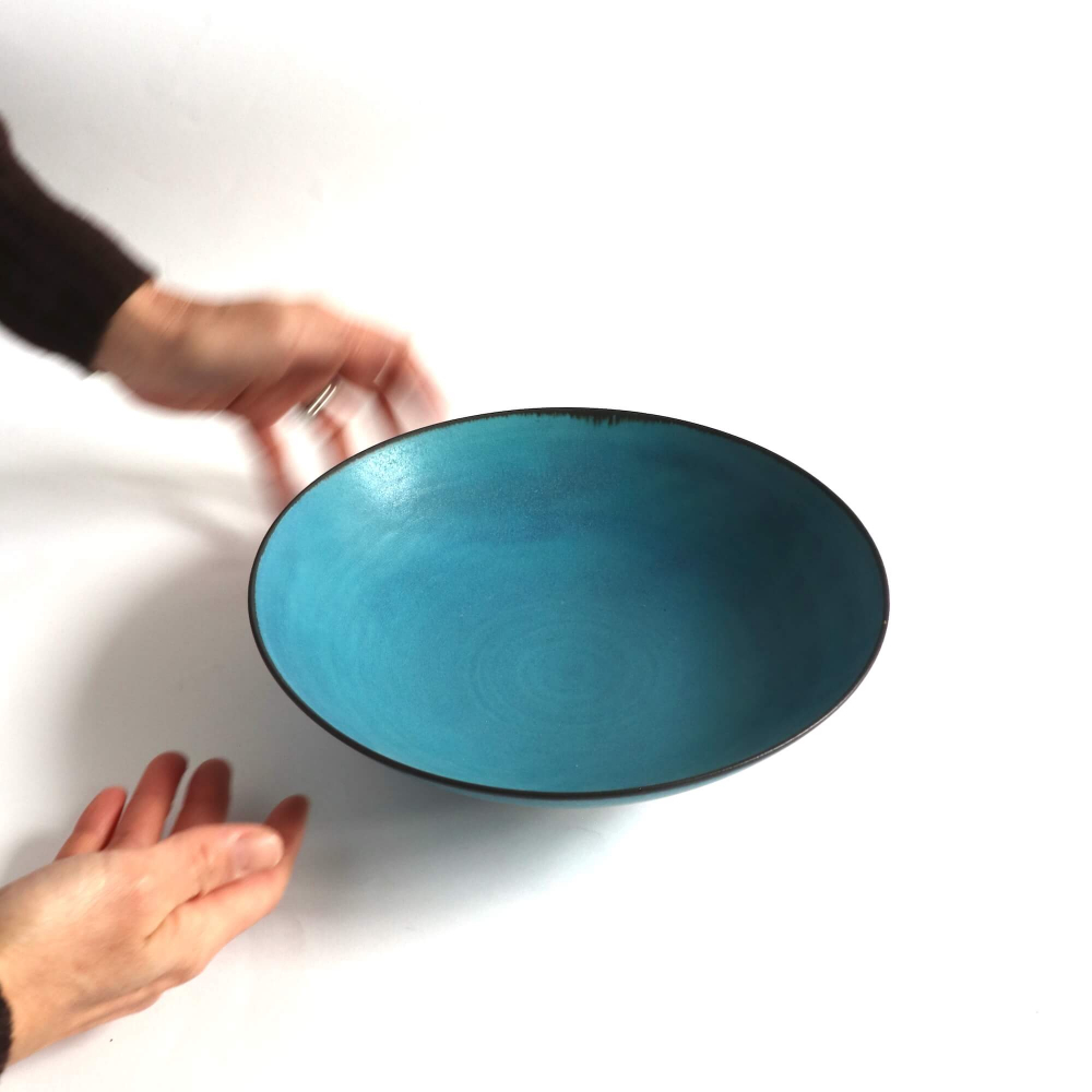 大嶺實清氏作 緑釉片口 大嶺實清さん 大嶺工房 片口C 沖縄