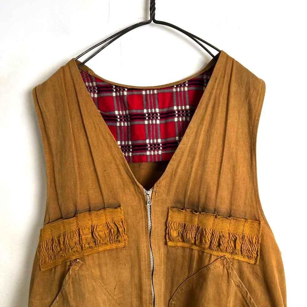 ヴィンテージ ジップアップ ハンティングベスト【1960's-】Vintage Zip