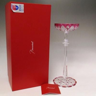 バカラ最高級シリーズ ツァーシャンパンクープ 共箱 高さ27.3㎝ バカラ