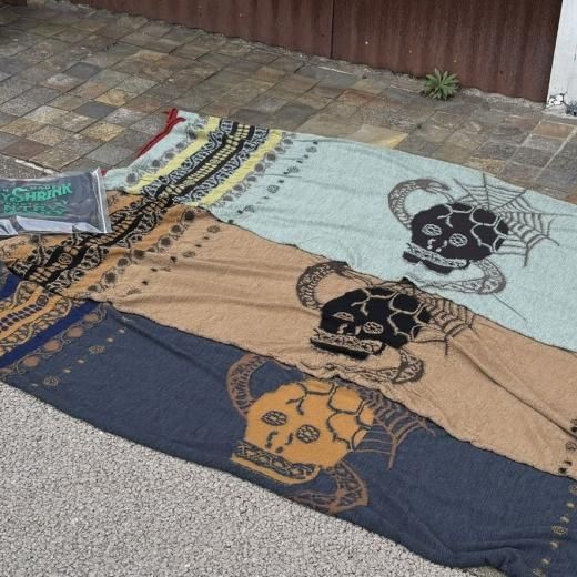 KAPITAL]縮絨ウール コプトスカルマフラー - TAKE FIVE | テイクファイブ