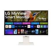 LGエレクトロニクス MyView Smart Monitor 32SR83U-W [31.5インチ