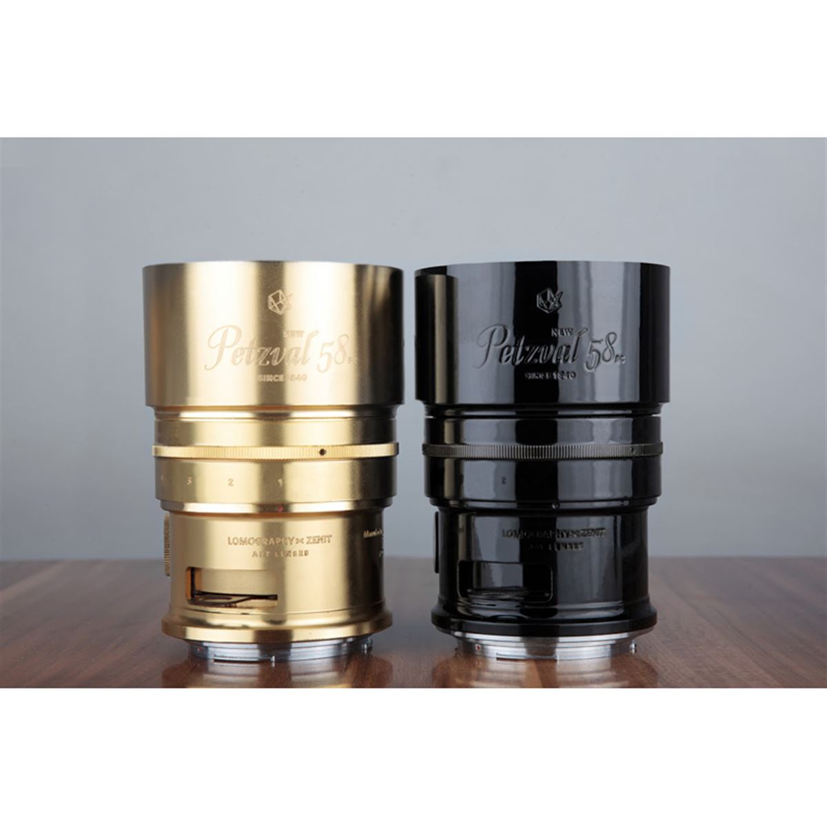 New Petzval 58 ボケコントロール 真鍮ゴールド EFマウント New
