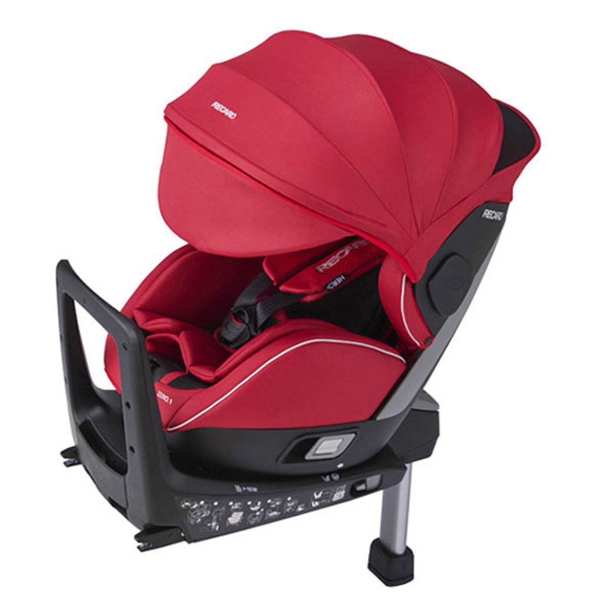 レカロ RECARO トップ ゼロワン セレクト コーラルレッド