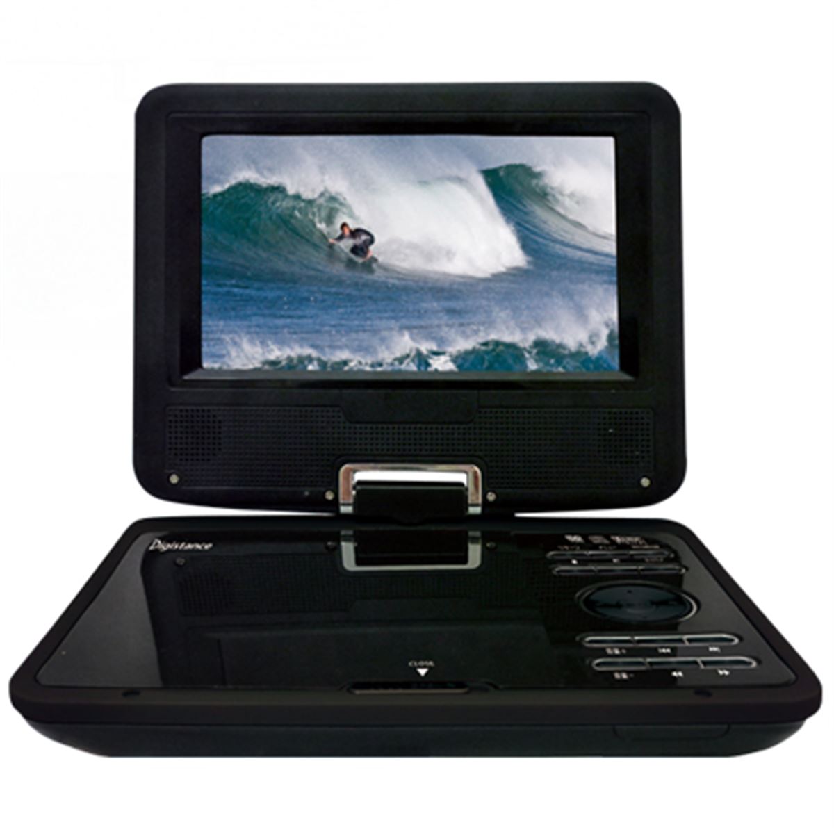ZOX、回転式7液晶搭載ポータブルDVDプレーヤー - 価格.com