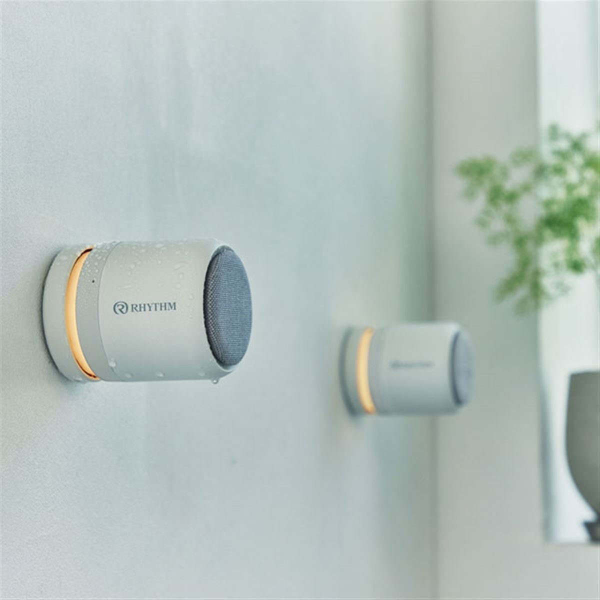 リズム、マグネット内蔵の防水ポータブルシアタースピーカー
