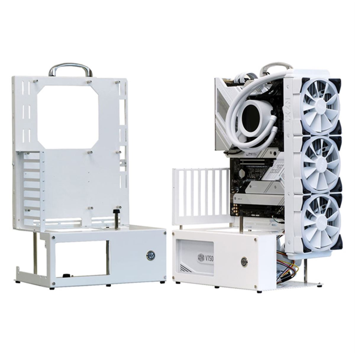 ProjectM、長尾製作所とコラボした「ATXオープンフレーム・ホワイト