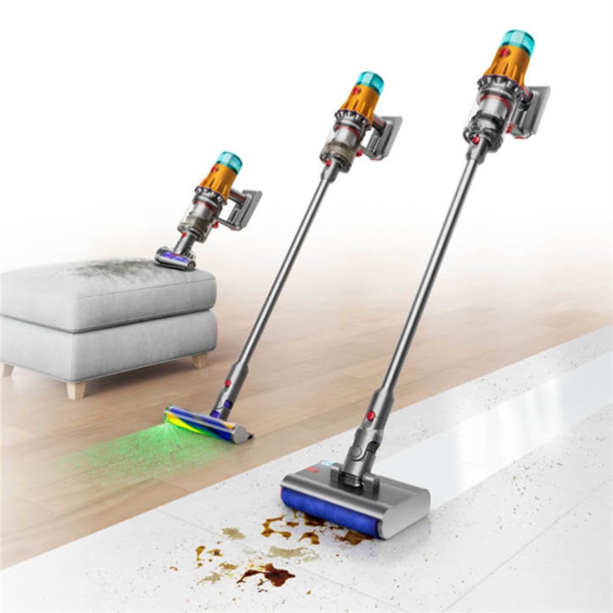 掃除機 コードレス 強力吸引 35000Pa サイクロン 伸縮型 水拭き 低価