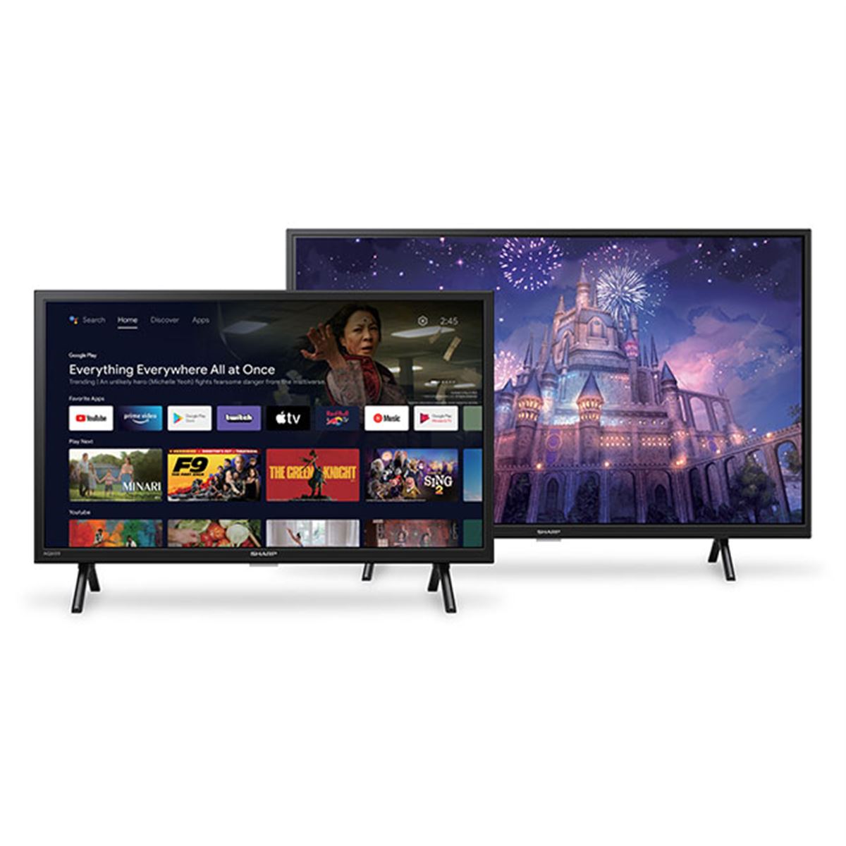 2023年製！ シャープ 32V型 液晶テレビ 2T-C32EF1 動画アプリ○ SHARP