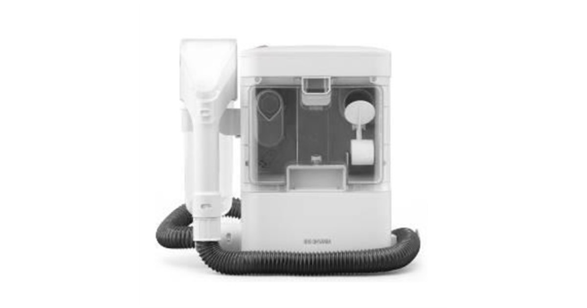 アイリスオーヤマ、ソファや車シートを水洗いできる「リンサー