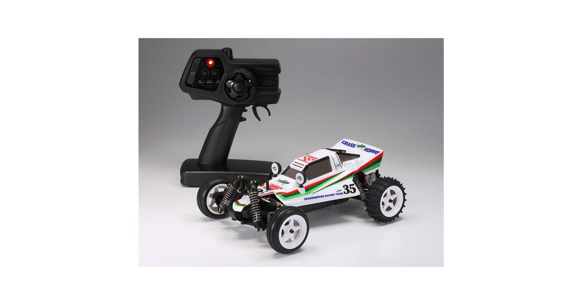 タミヤ、A4サイズのRCカー「RC タムテックギア グラスホッパーミニ