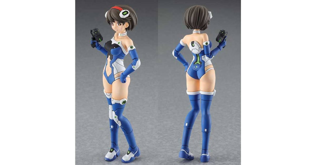 ハセガワ、「1/12たまごガールズ」SFスーツ姿の「羽澄れい」を本日12