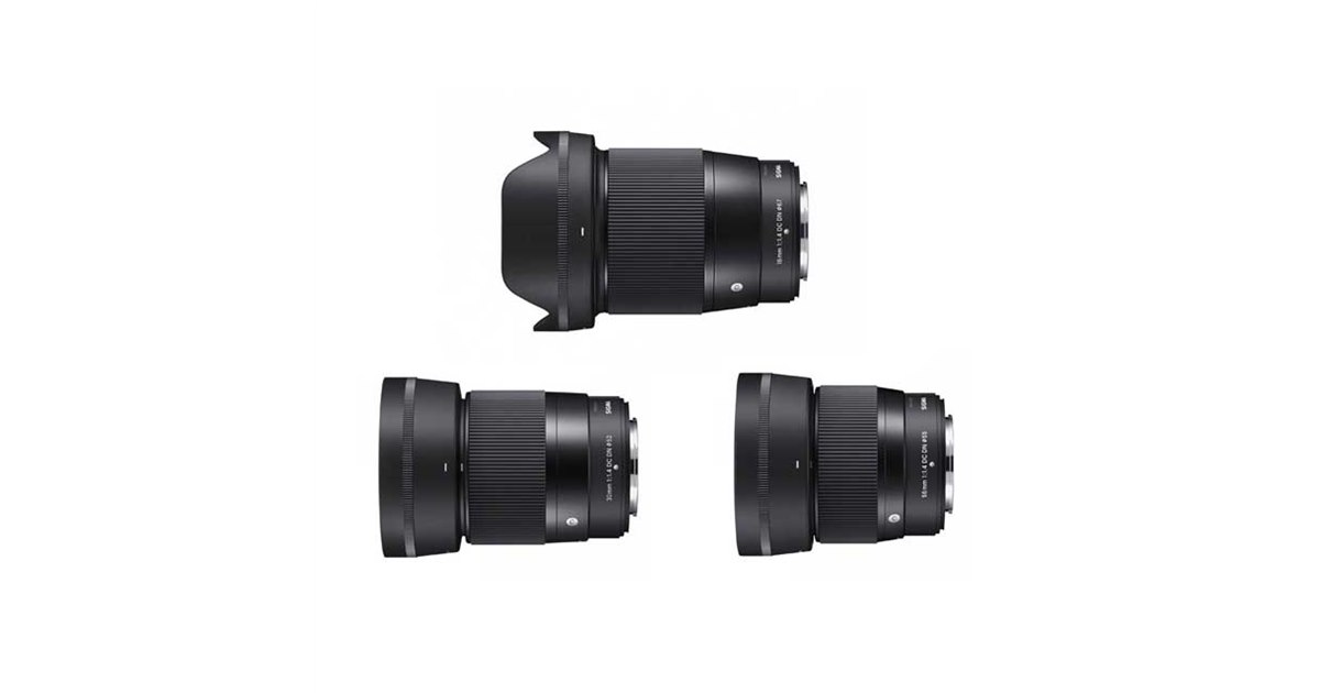 シグマ、ミラーレスカメラ用「F1.4単焦点レンズ」3本にXマウント用を