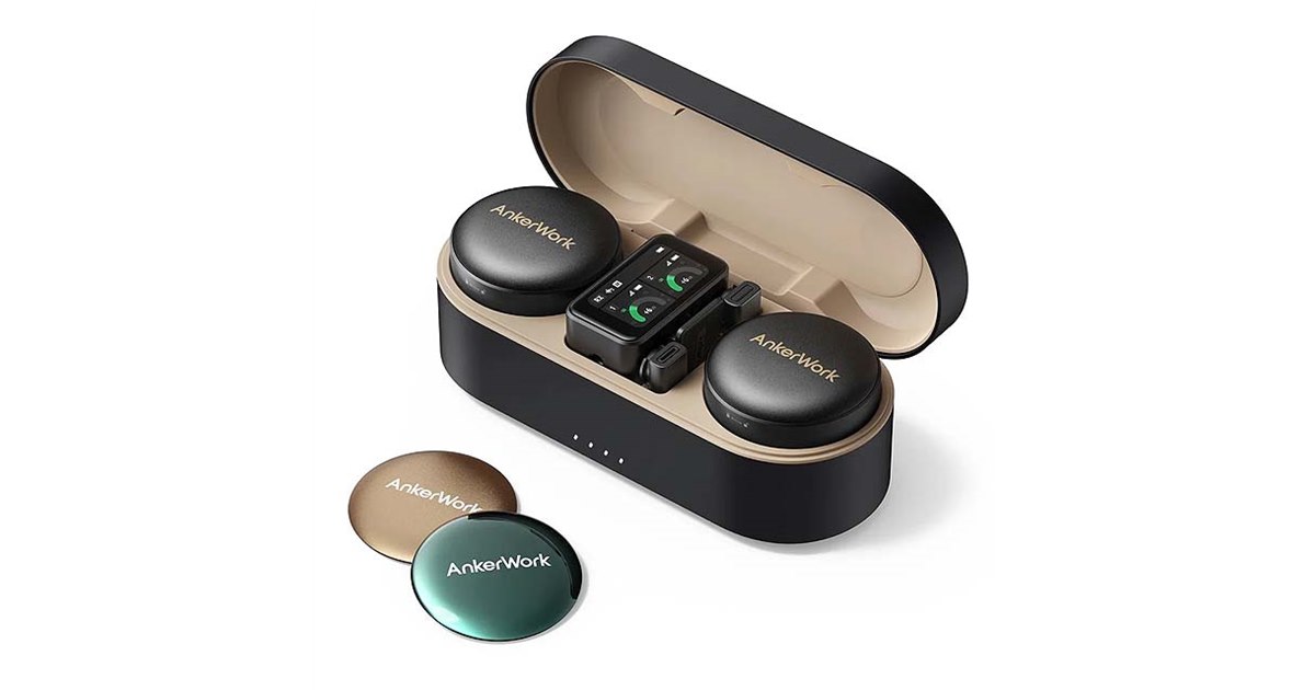 Anker、雑音を低減できるワイヤレスマイク「AnkerWork M650 Wireless