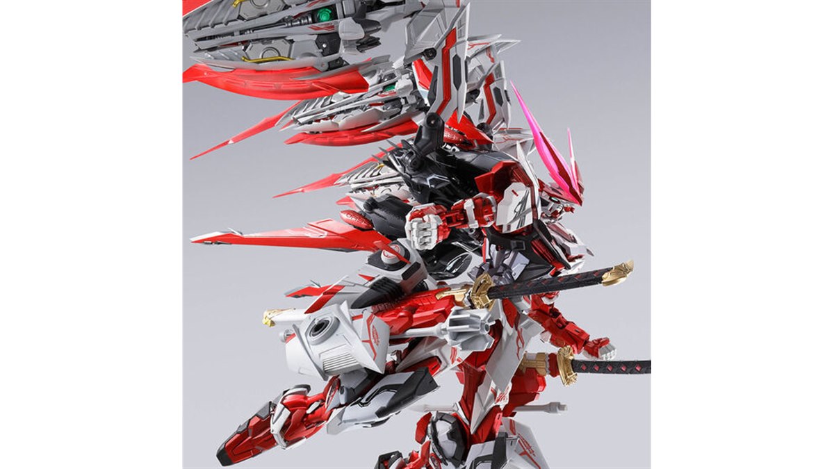 L BUILD ガンダムアストレイ レッドドラゴニクス 修正パーツ付き METAL