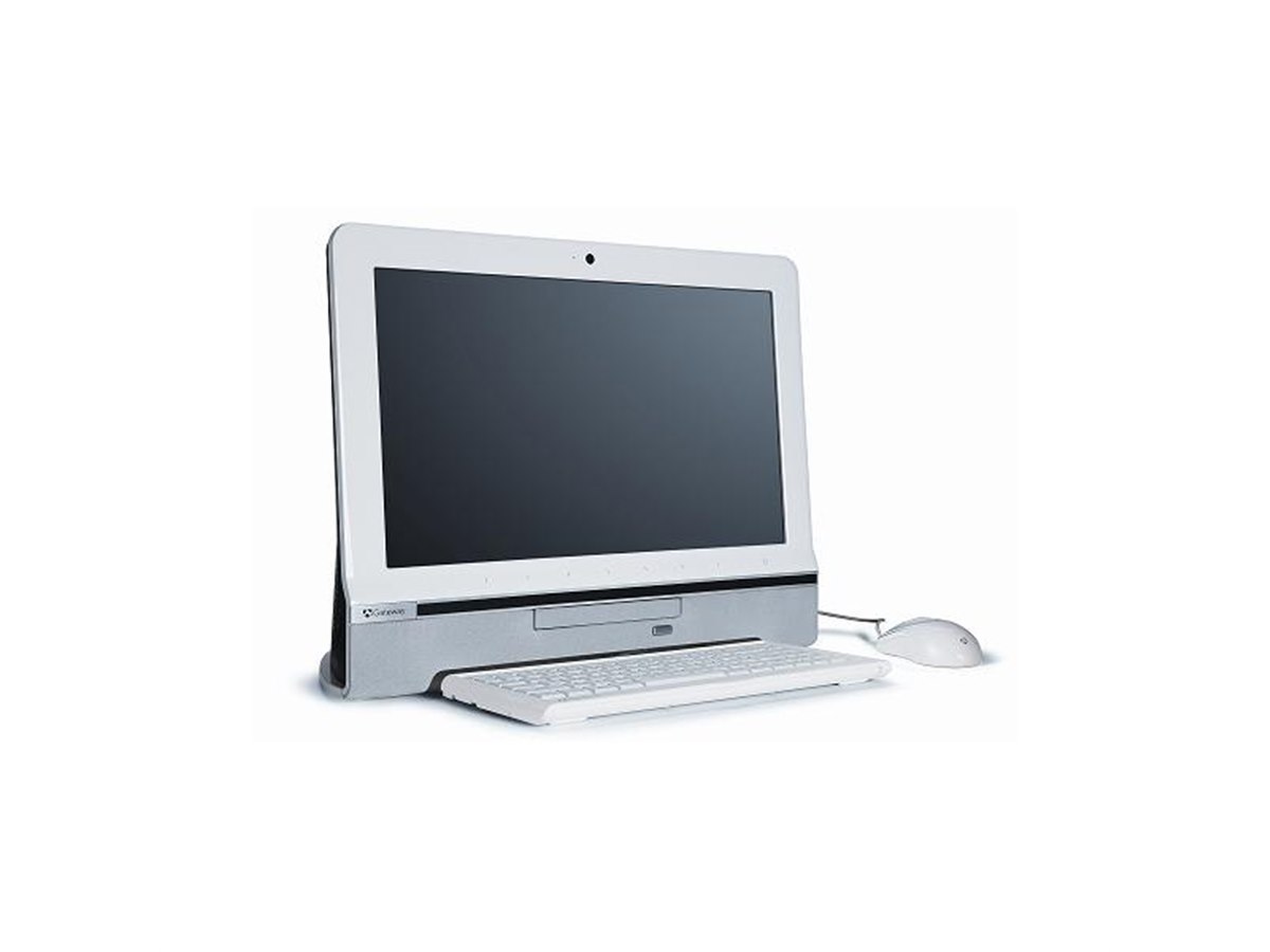 デスクトップ型PC Gateway、18.5型ワイド液晶内蔵のボード型