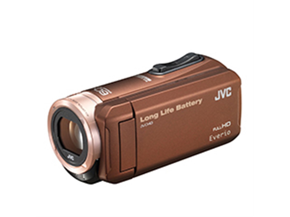 JVC、耐衝撃・低温で連続撮影約5時間の「Everio」スタンダードモデル