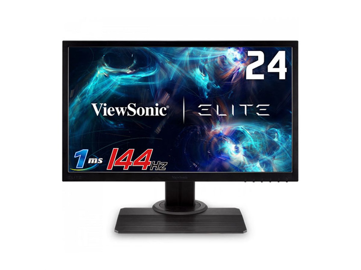 144Hz ゲーミングモニター 24型 XG240R ViewSonic、144Hz/1msに対応