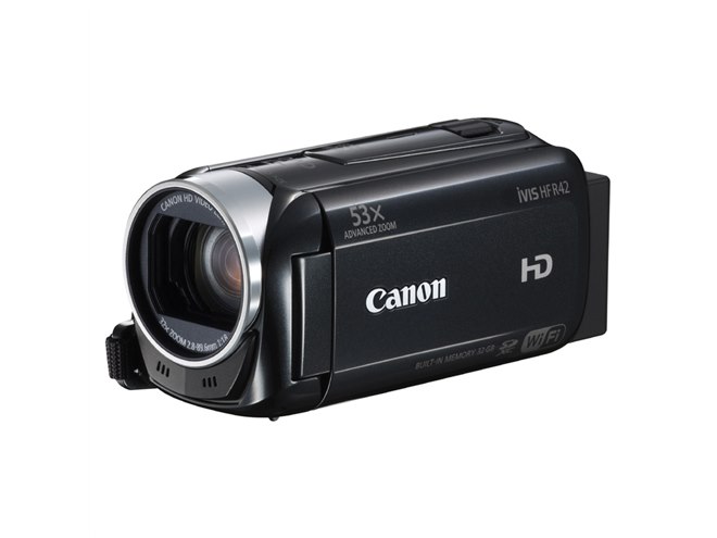 キヤノン、ベビーモード搭載ビデオカメラ「iVIS HF R42」 - 価格.com