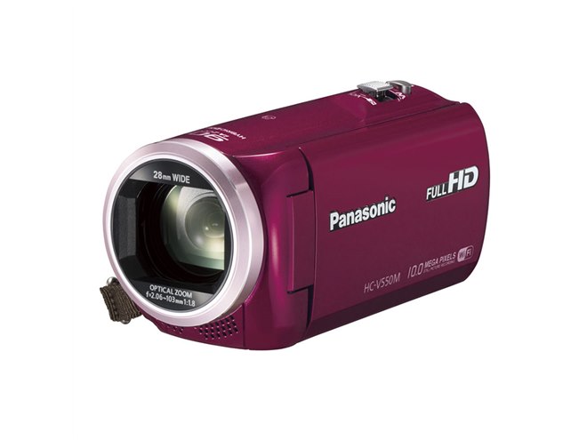 パナソニック、光学50倍＆iA90倍ズームに対応したビデオカメラ「HC