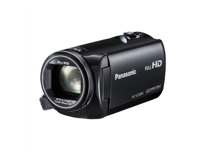 パナソニック、iAズーム90倍で光学式手ブレ補正を搭載したビデオカメラ