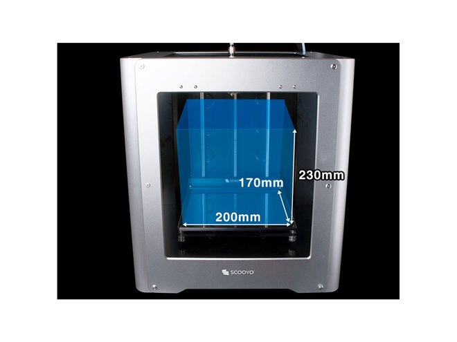 オープンキューブ、最小積層ピッチ0.05mmの3Dプリンター「SCOOVO X9
