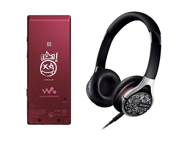 ソニー、ウォークマン「NW-A16」のLiSAコラボモデルなどを6/18発売