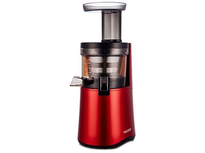 HUROM ジューサー レッド HY-FR11 未使用品】ヒューロム スロー