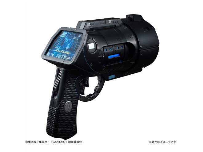可動・発光・音声ギミック搭載！ 映画「GANTZ:O」の実物大標準武装「X
