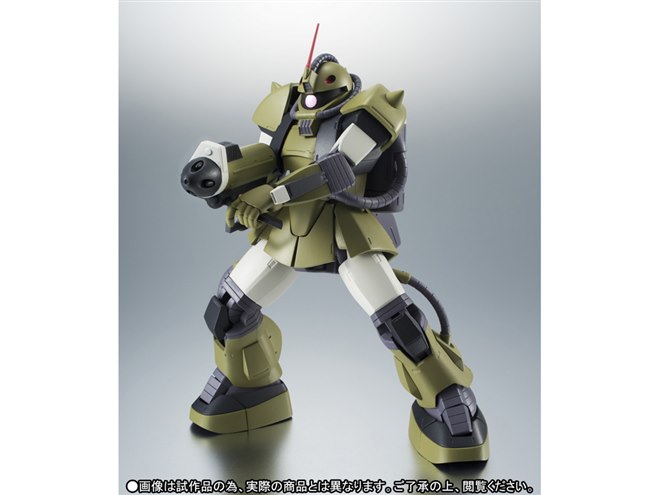 ガンダム」水中用ザクのフィギュア発売、MSVシリーズ再現シール付きで