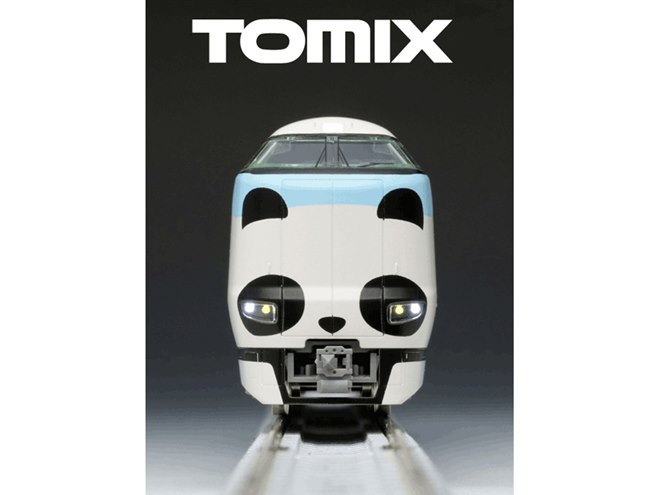 パンダくろしお「Smile アドベンチャートレイン」が鉄道模型「Nゲージ