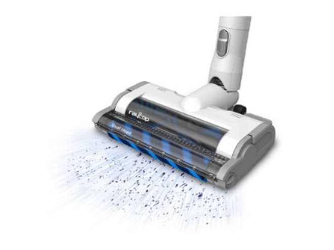 レイコップ、UVヘッドを搭載したコードレススティッククリーナー「RPC