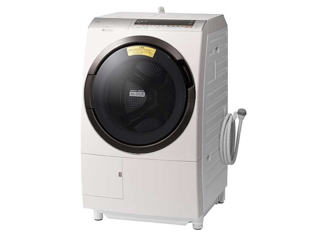 日立、スマホと連携するドラム式洗濯機「ヒートリサイクル 風アイロン