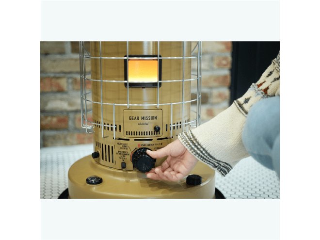 トヨトミ、石油ストーブ「GEAR MISSION」に2020年限定カラー「コヨーテ