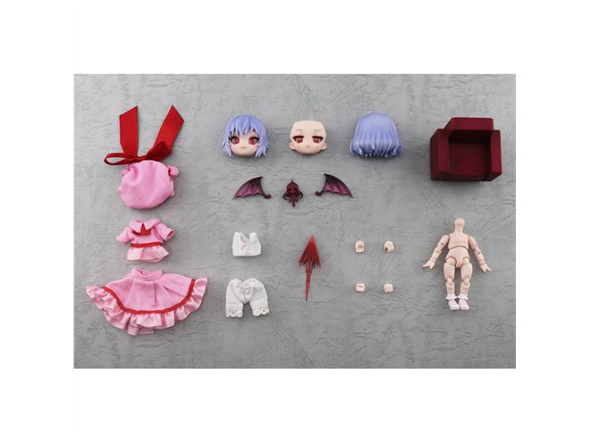 ちびっこドール」第2弾、全高約10cmの「東方project レミリア