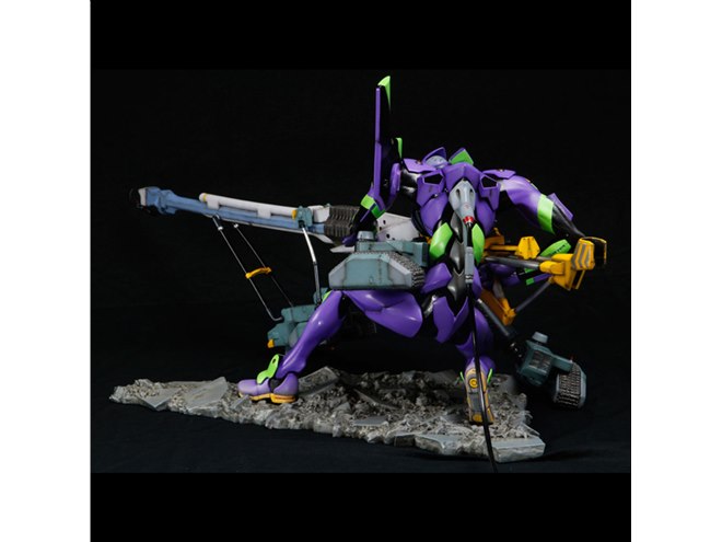 全長約800mmの「海洋堂 EVANGELION Movie Scene STATUE 新劇場版：序