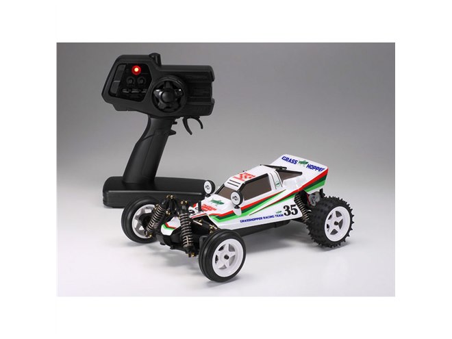 タミヤ、A4サイズのRCカー「RC タムテックギア グラスホッパーミニ