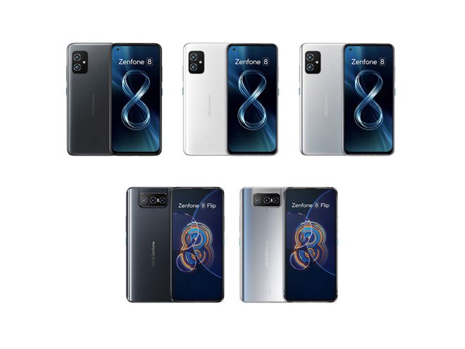 ASUS、SIMフリー5Gスマホ「Zenfone 8」「Zenfone 8 Flip」を本日8/20