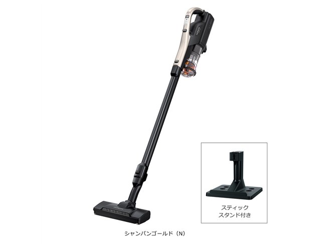 日立、標準質量1.4kgで風量が約10%向上したコードレス掃除機「パワかる