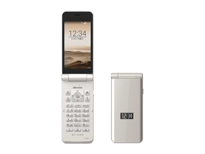 ドコモ、折りたたみケータイ「arrows ケータイ ベーシック F-41C」本日