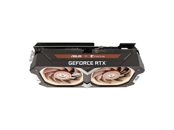 ASUS、Noctuaのファンを採用したビデオカード「RTX3080-O10G-NOCTUA