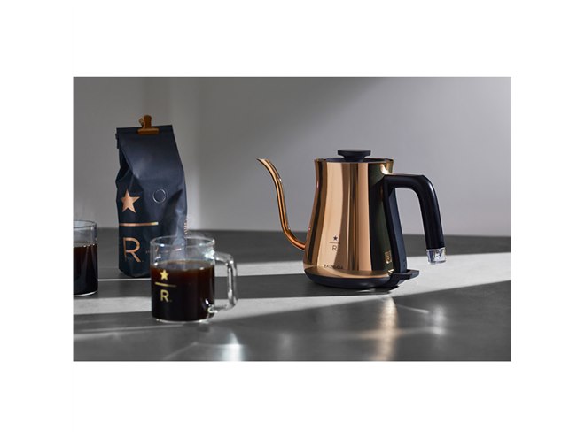 バルミューダ、「BALMUDA The Pot」スターバックス リザーブモデルの