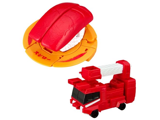 スシロー×バンダイ「ユニトロボ マグロスシファイヤーエンジン」が本日