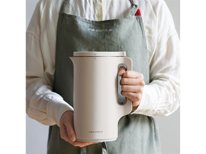 レコルト、ポタージュやおかゆをおまかせ調理できる自動調理ポット