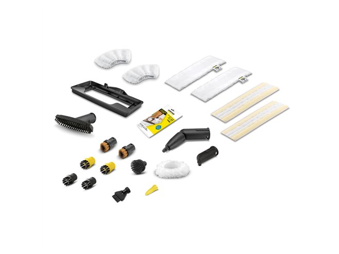 ケルヒャー、アクセサリー16種類付属のハイエンドモデル「SC 4 Deluxe