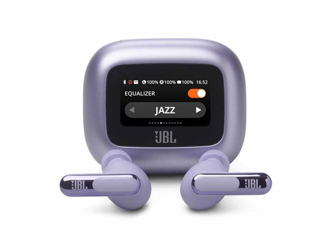 スマート充電ケース付き完全ワイヤレスイヤホン「JBL LIVE BEAM 3