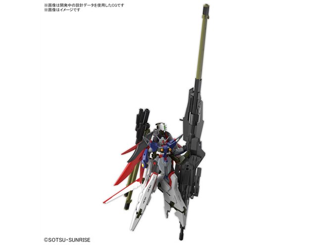 デスティニーガンダムSpecII＆ゼウスシルエット」がセットでHGシリーズ